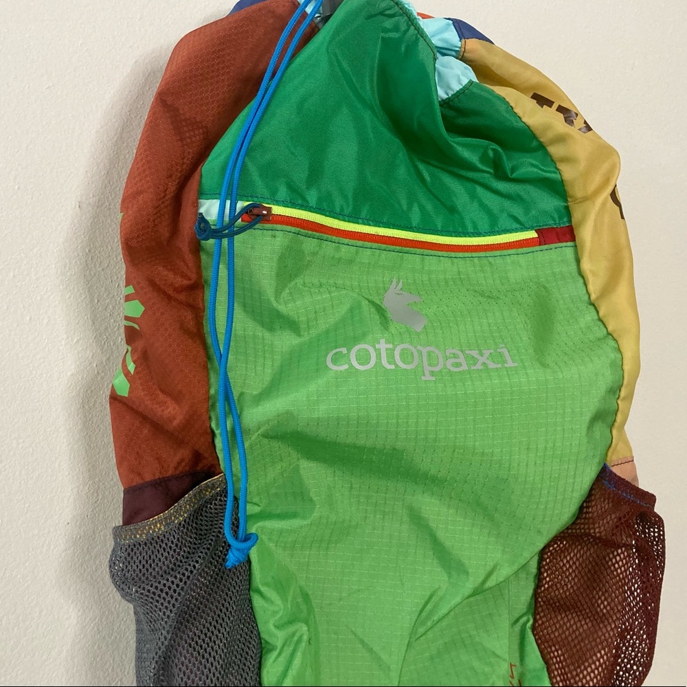 Cotopaxi Luzon 24L Del Dia Backpack Repurposed Fabric One of a Kind Colorway